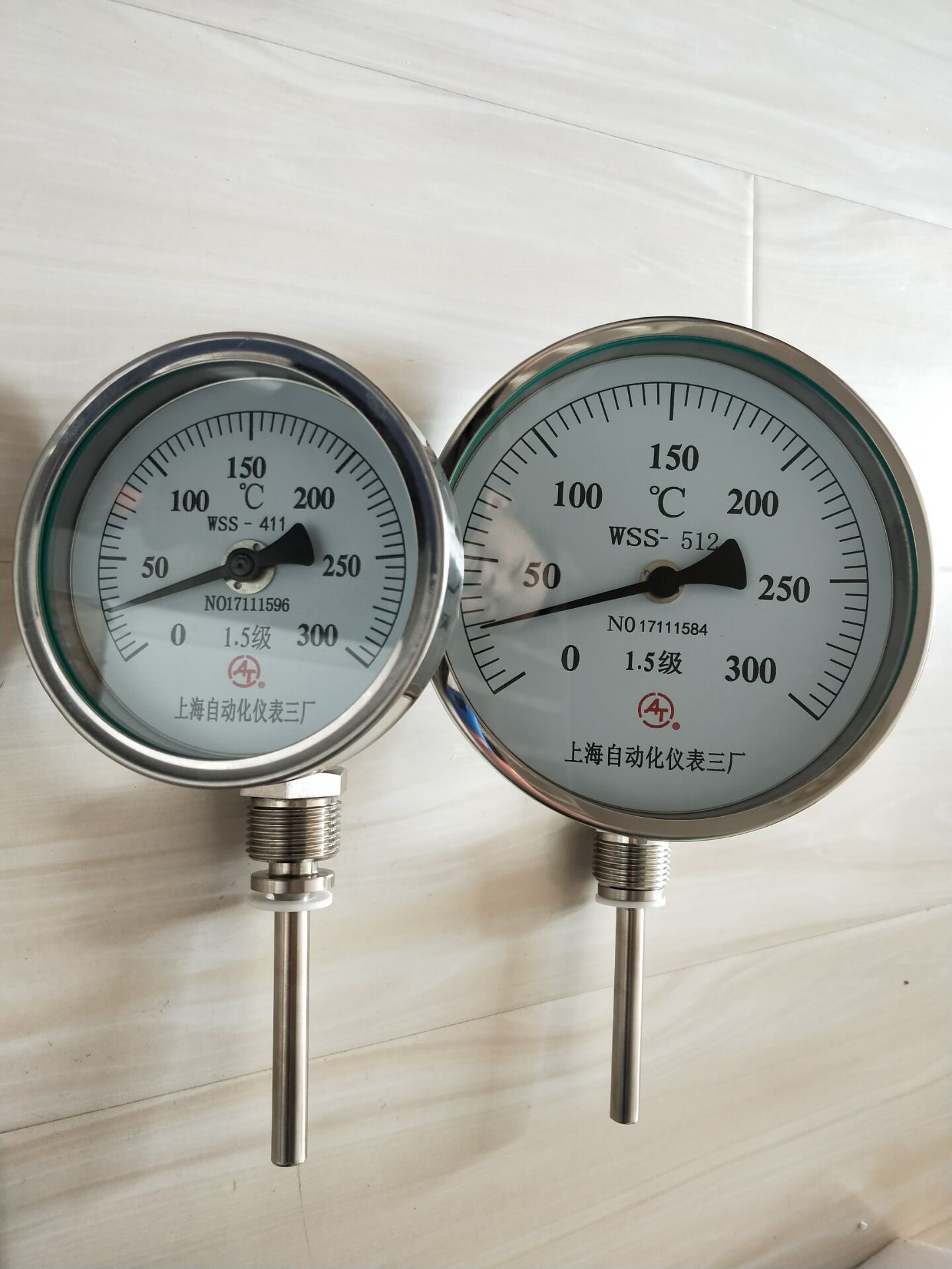 WSS-482雙金屬溫度計上海自動化儀表