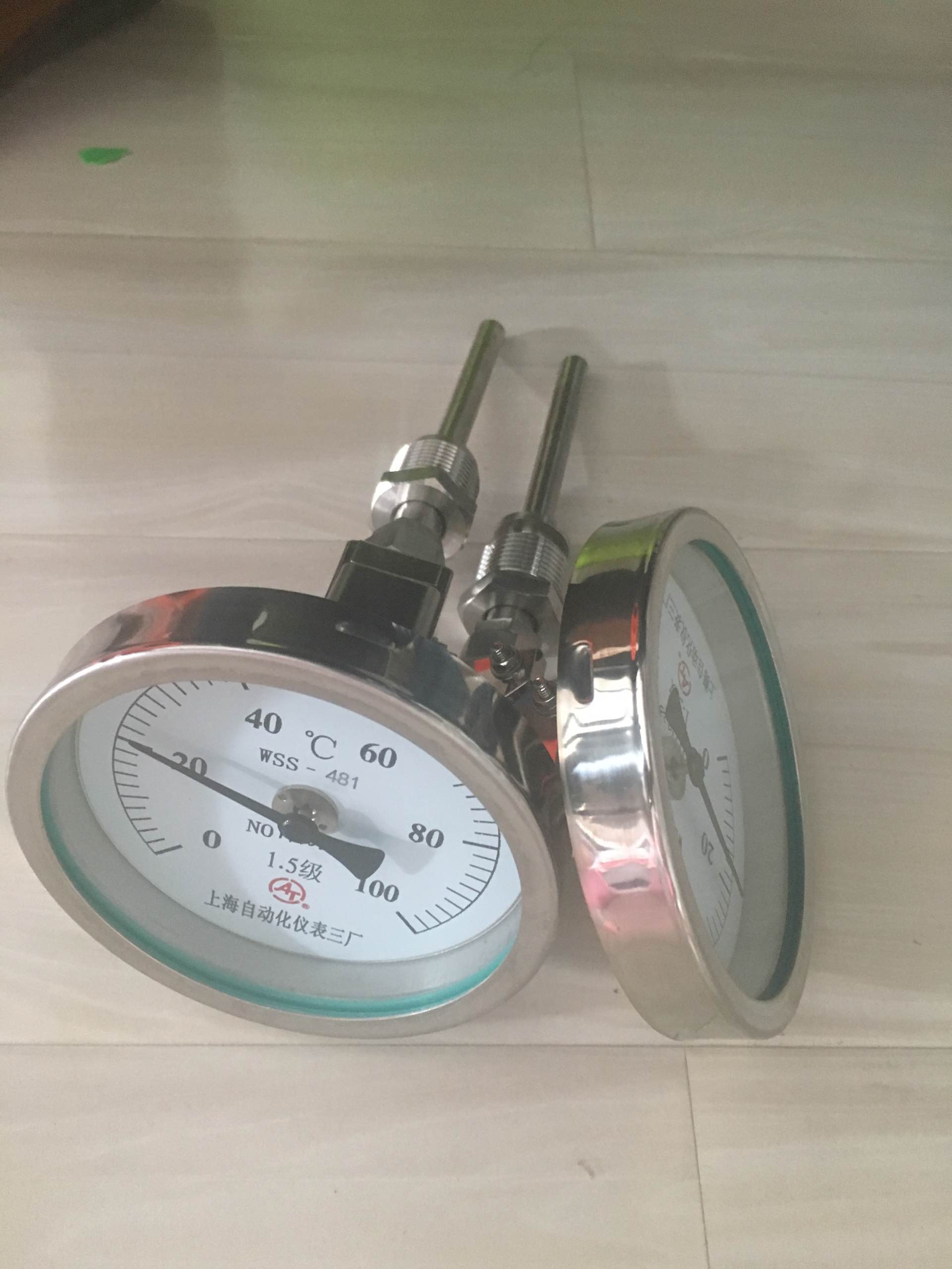 WSS-481雙金屬溫度計上海自動化儀表三廠
