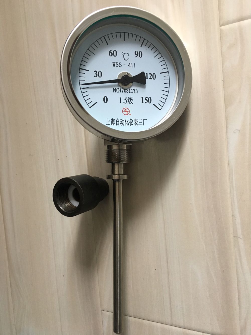 WSS-312-雙金屬溫度計-上海自動化儀表三廠