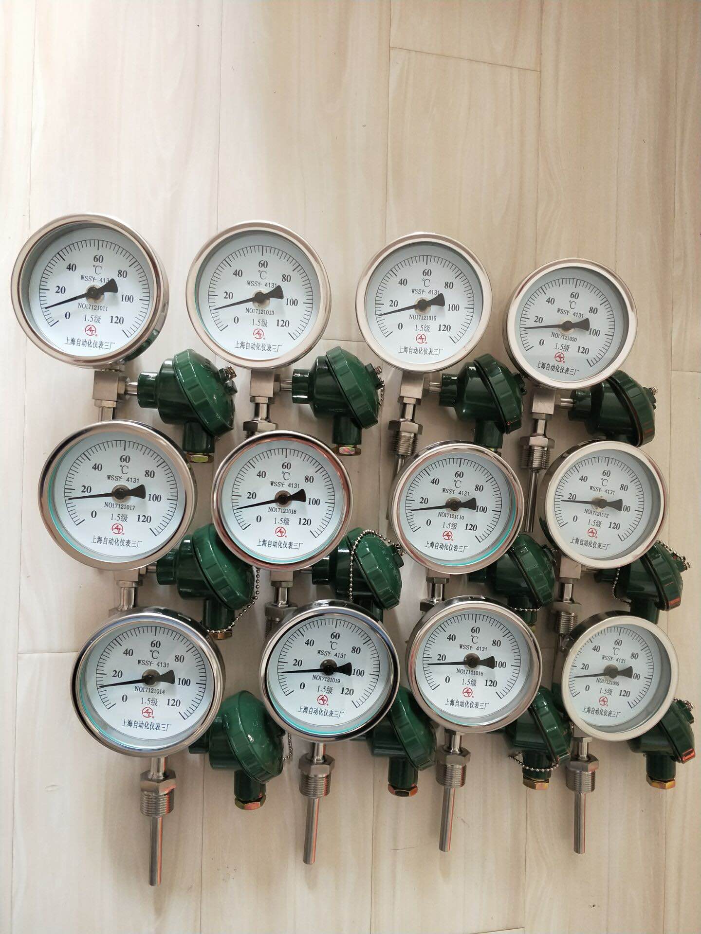 WSSP-581帶熱電偶/阻雙金屬溫度計